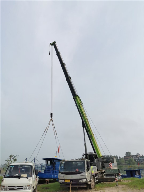 资阳市桥梁建设吊装案例